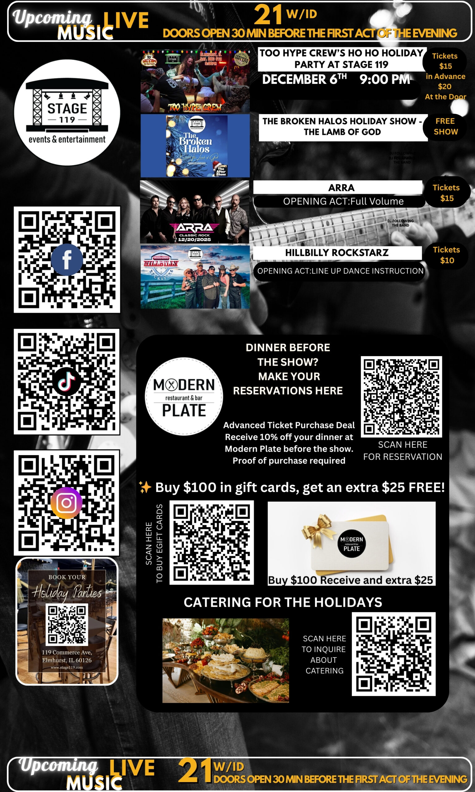 Happy Hour Modern plate