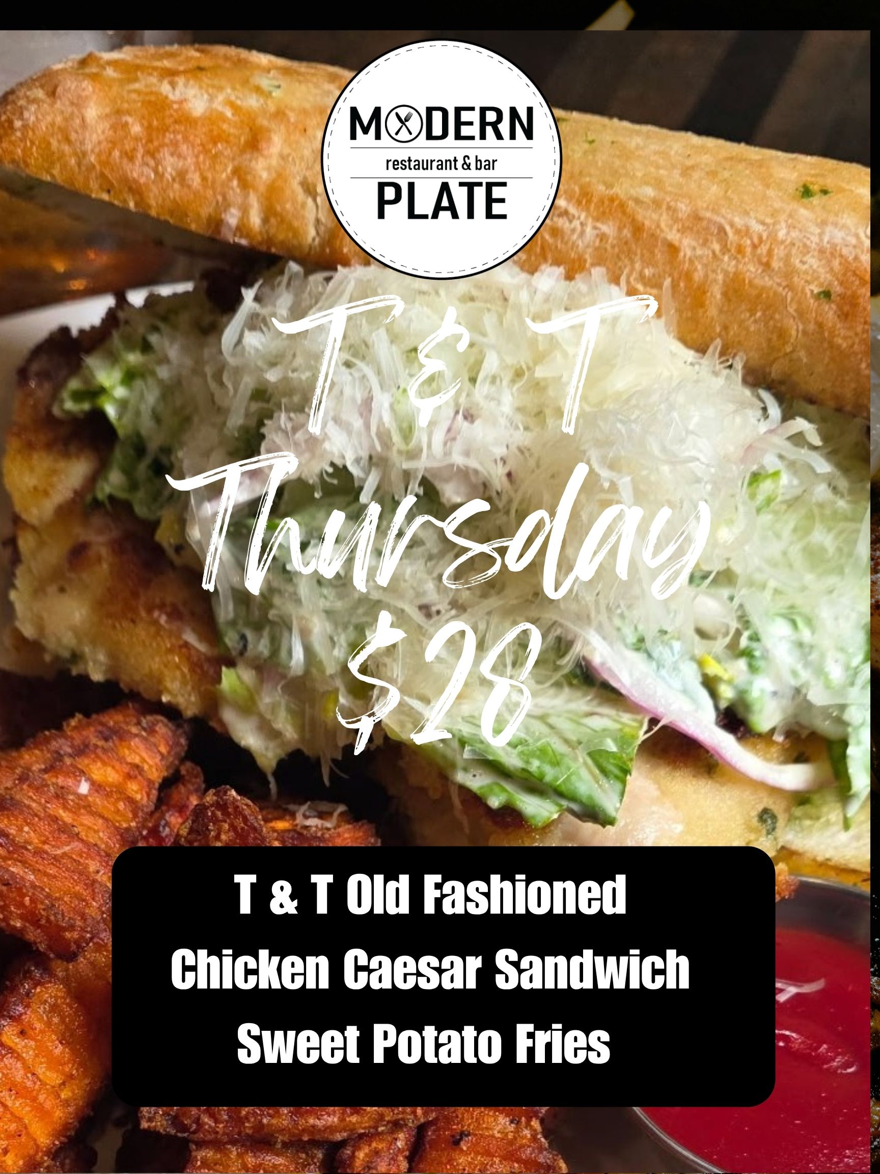 Happy Hour Modern plate