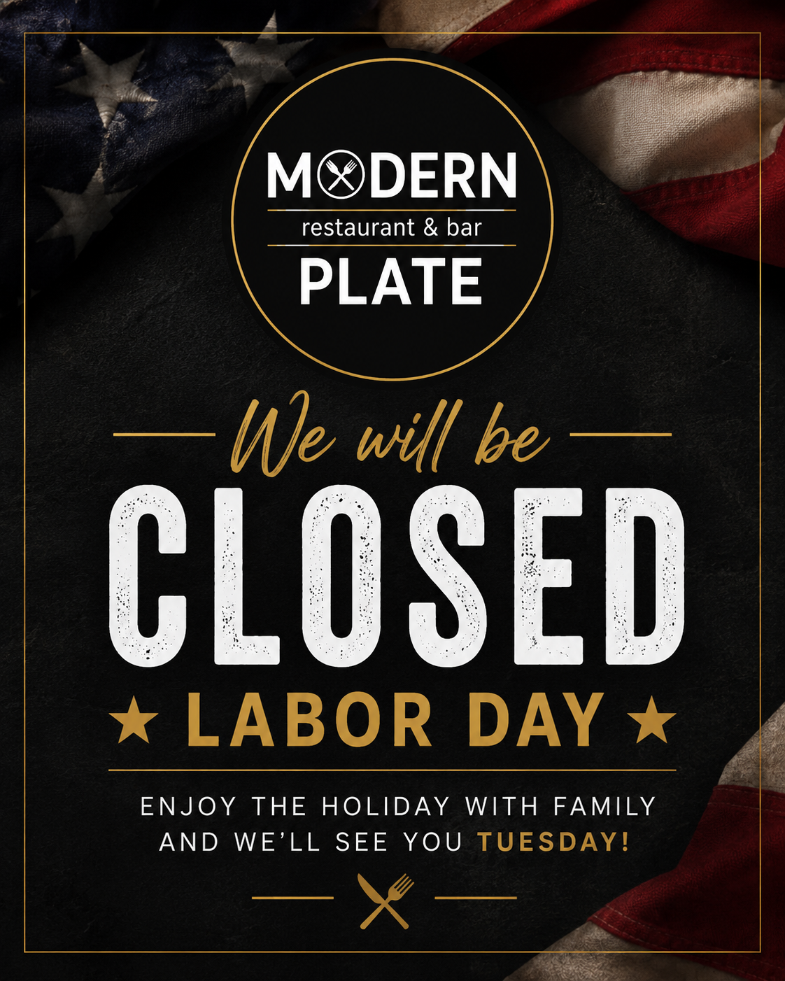 Weekend specials -Modern Plate